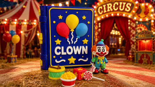 Clown Box Storybook Play Set