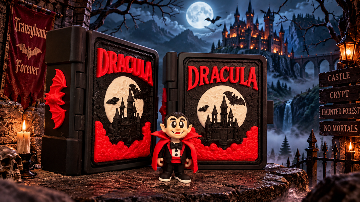Dracula Storybook Play Set