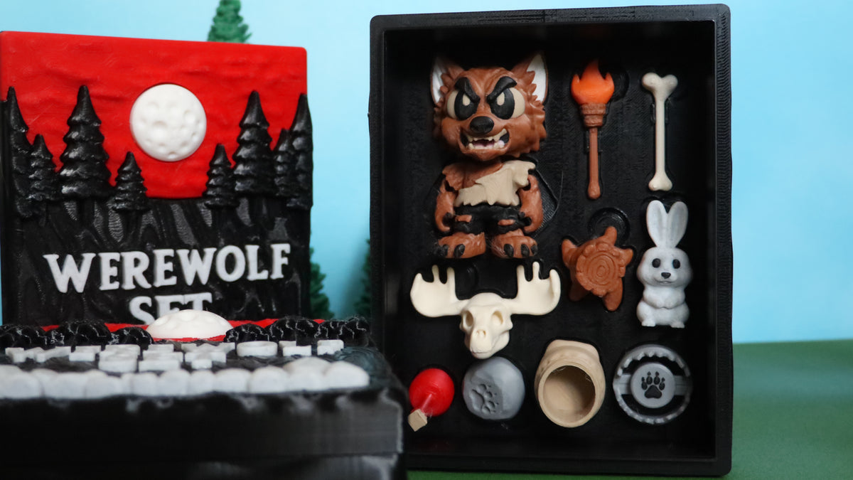Werewolf Storybook Play Set