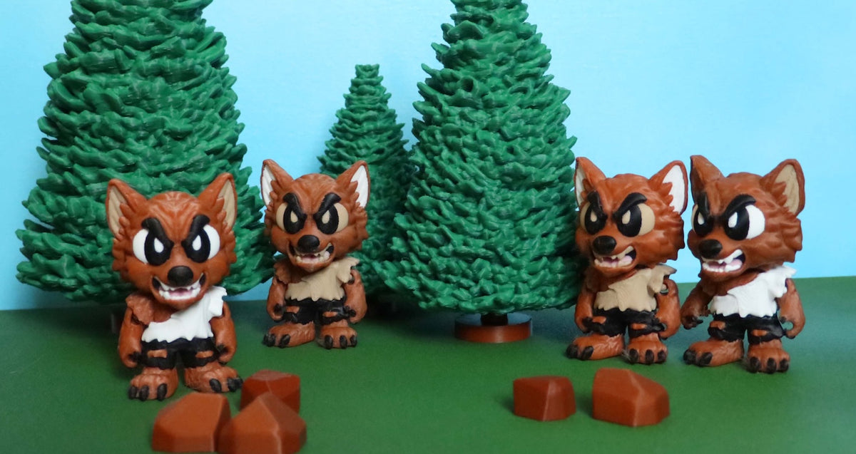 Werewolf Storybook Play Set