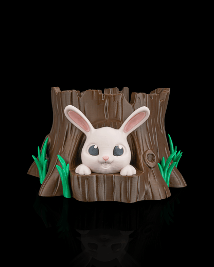 Bunny Hideout Candy Bowl