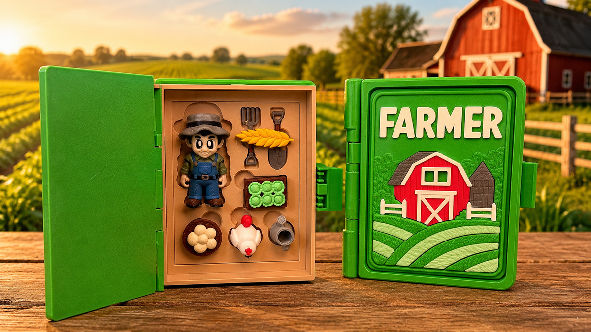 Farmer - Storybook Play Set