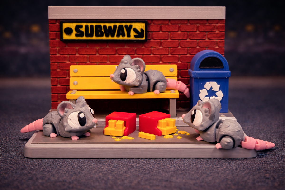 Subway Scurry Play Scene