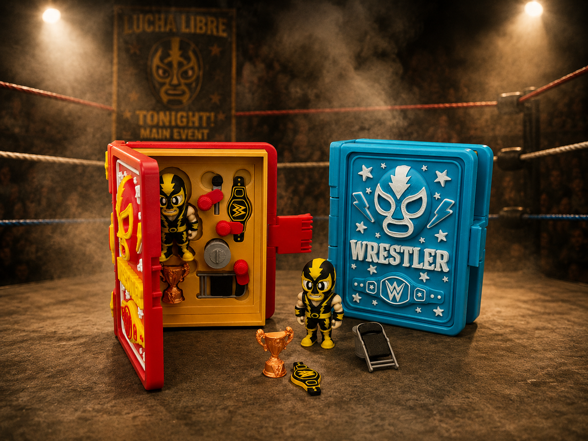Wrestling Storybook Play Set