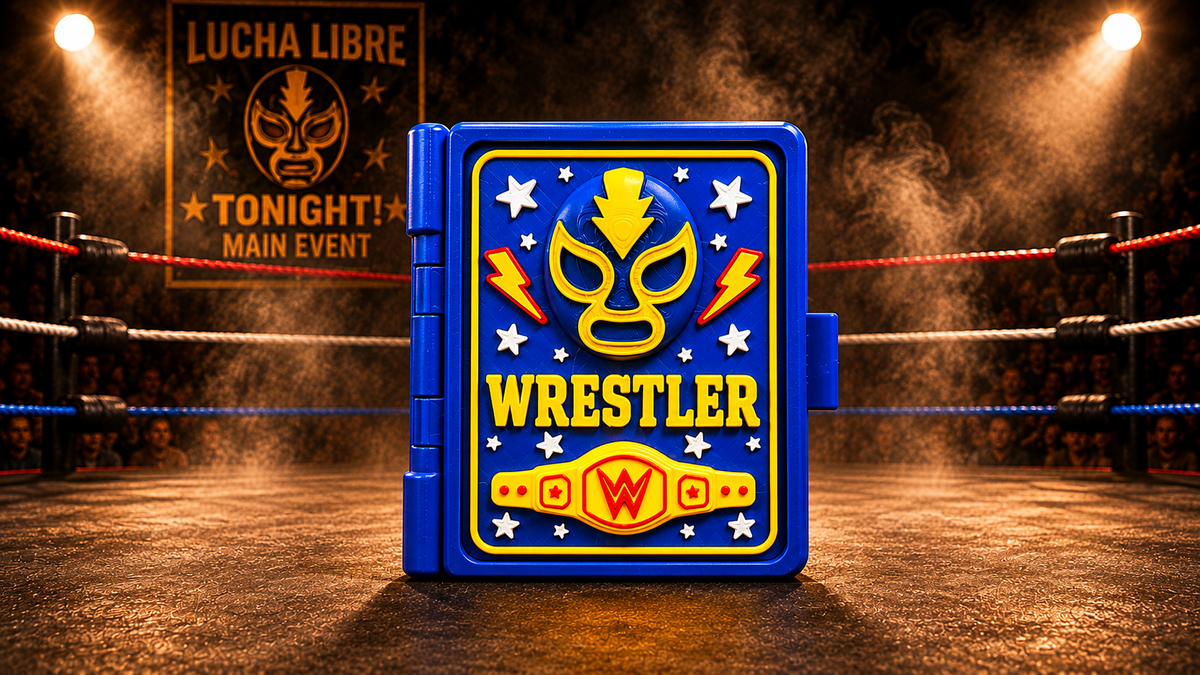 Wrestling Storybook Play Set