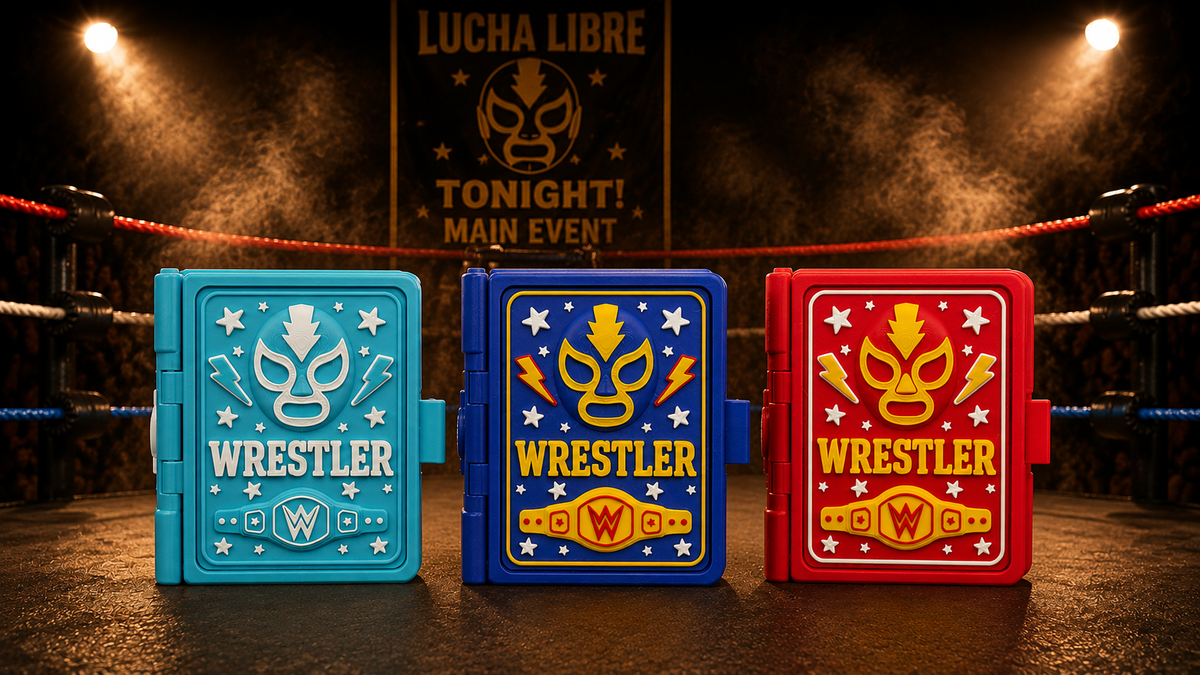 Wrestling Storybook Play Set