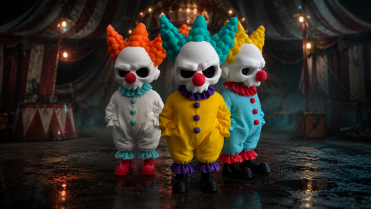 Goulish Halloween Clown Trio Set