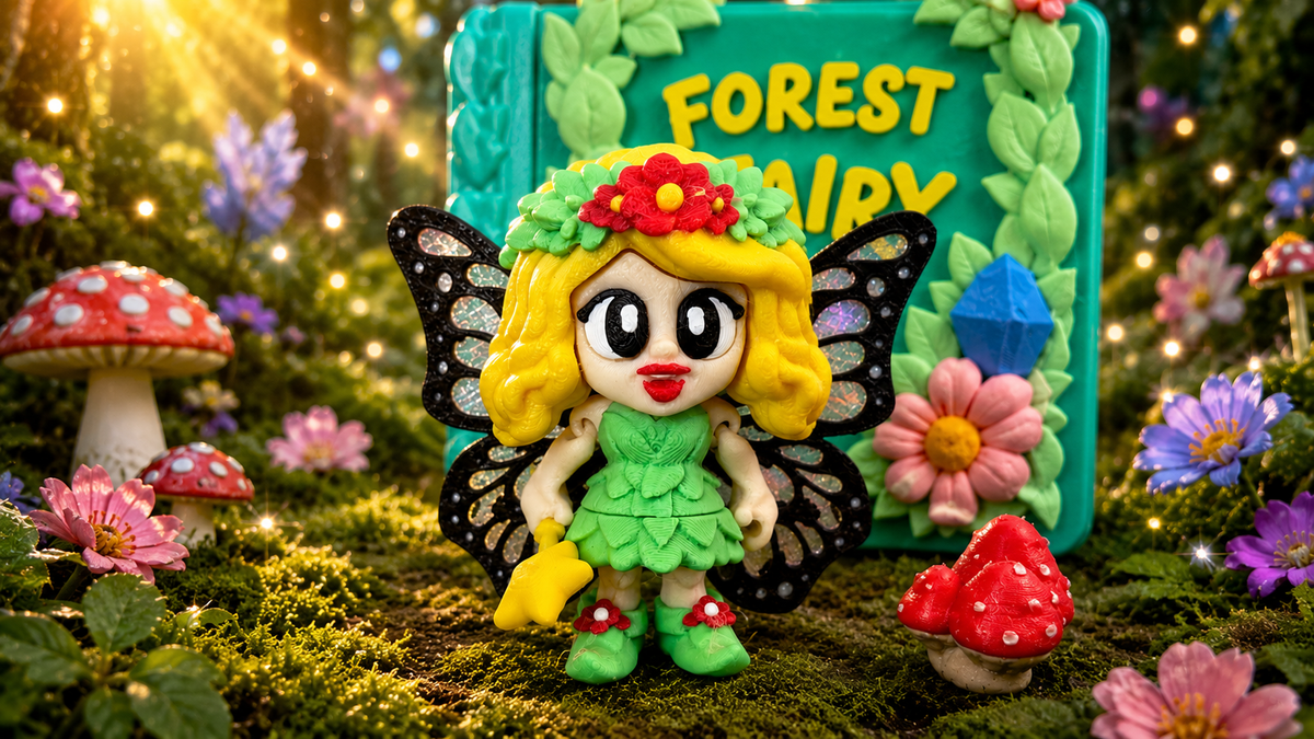 Forest Fairy Storybook Play Set