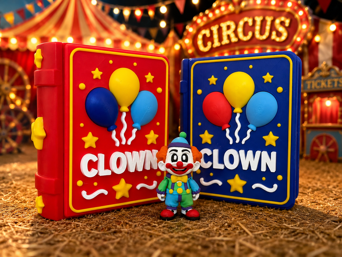 Clown Box Storybook Play Set
