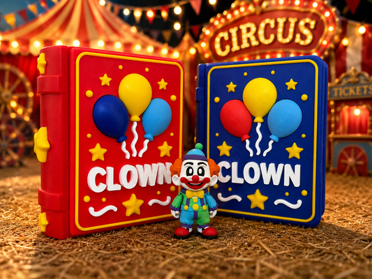 Clown Box Storybook Play Set