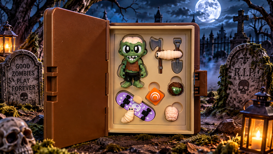 Zombie Storybook Play Set