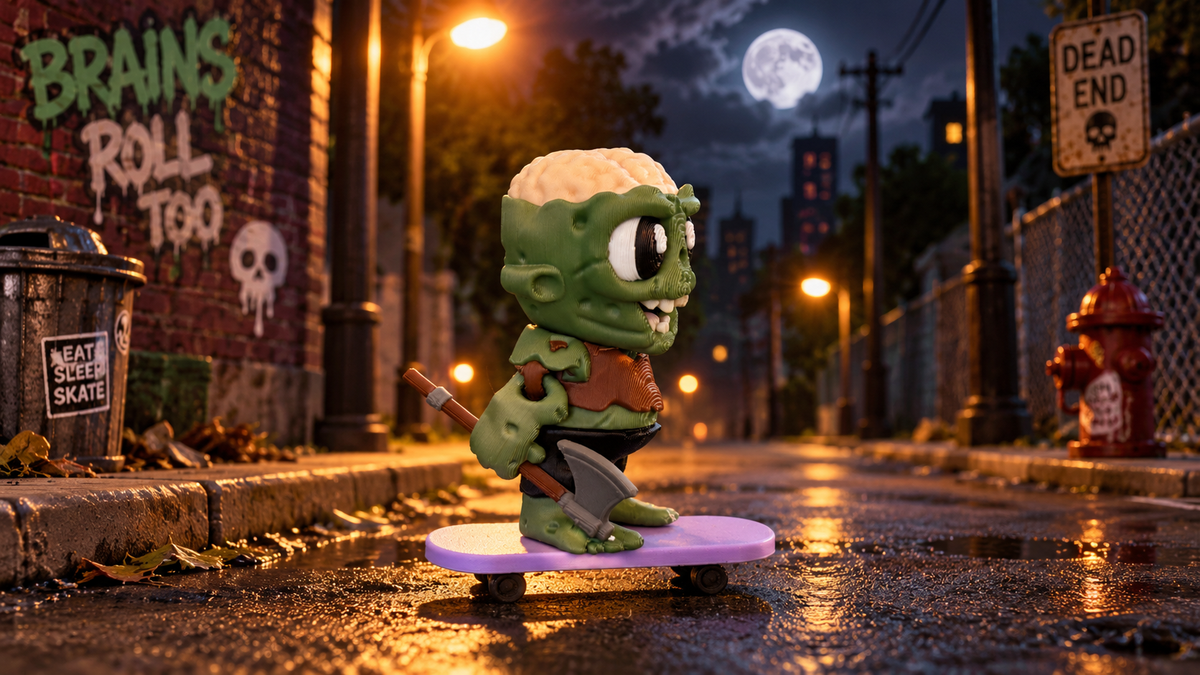 Zombie Storybook Play Set