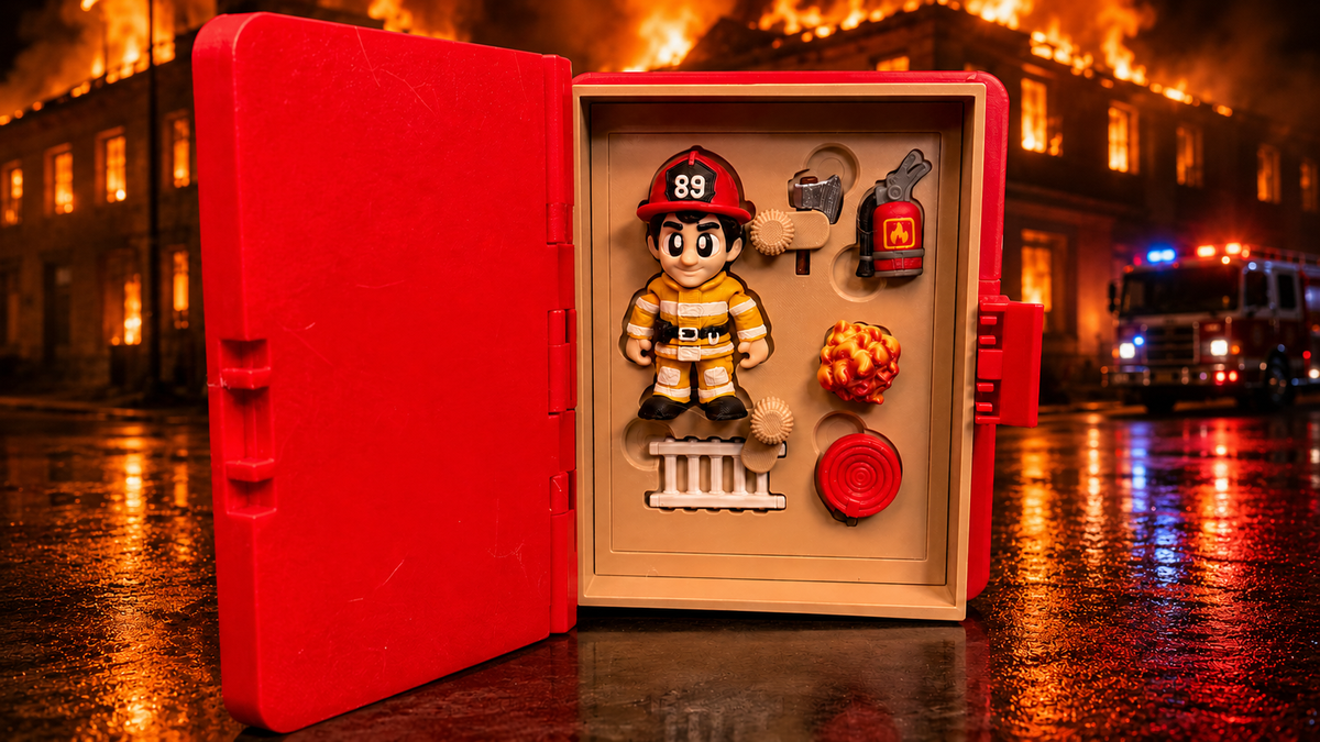 Firefighter Adventure Book Set