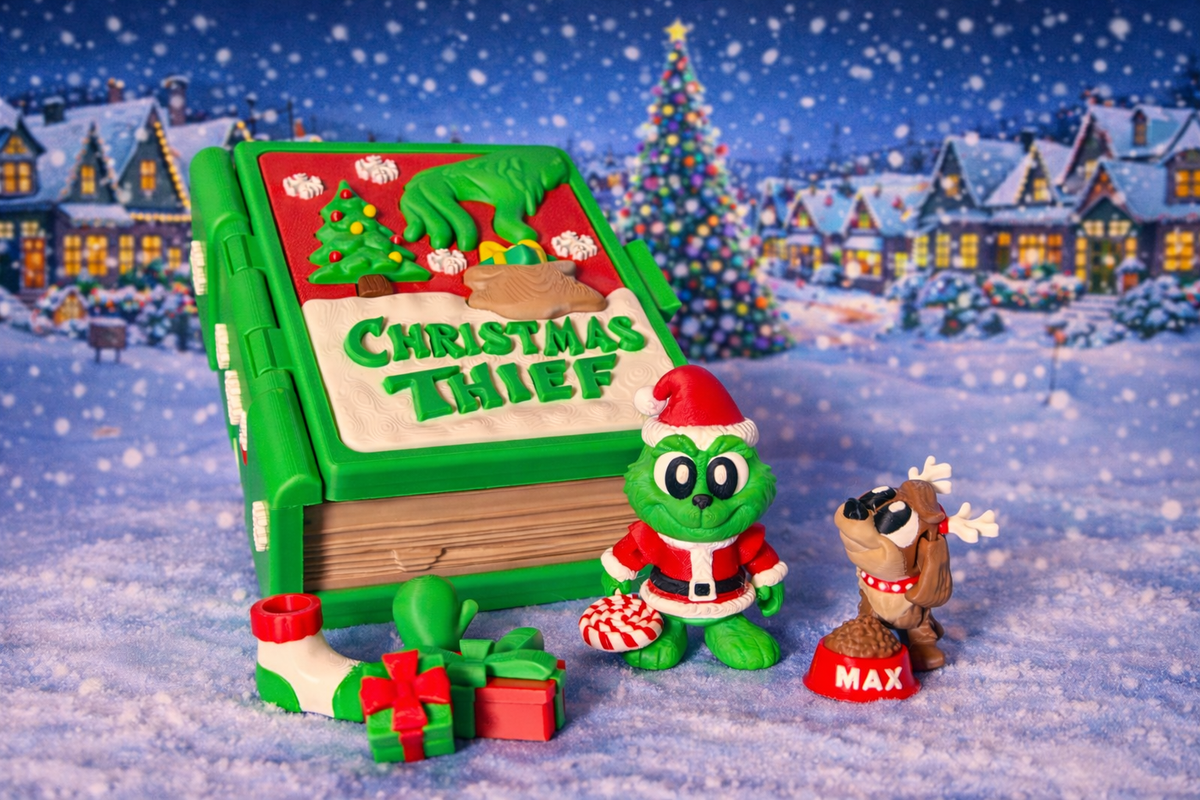 The Christmas Thief Storybook Play Set