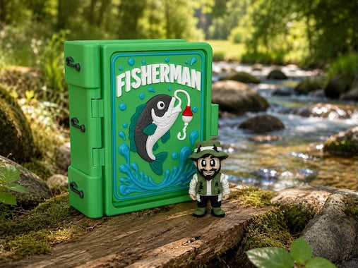 Fisherman Adventure Storybook Play Set