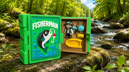 Fisherman Adventure Storybook Play Set