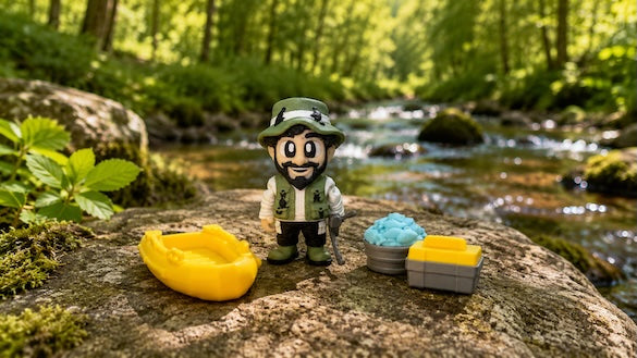 Fisherman Adventure Storybook Play Set