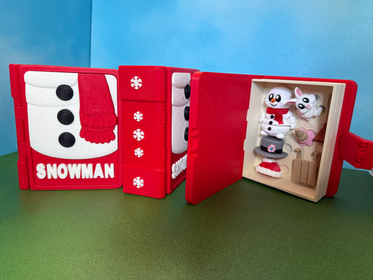 Snowman Storybook Play Set