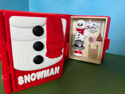 Snowman Storybook Play Set