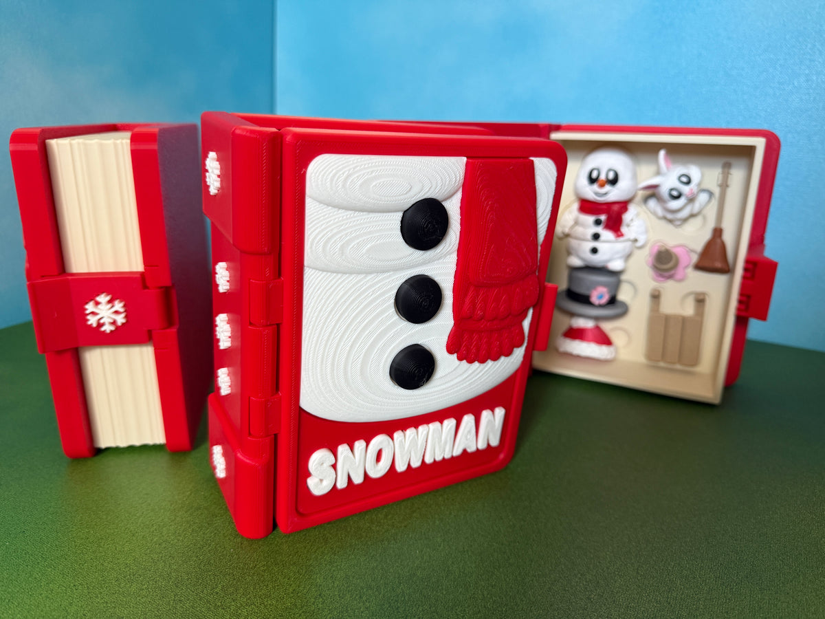 Snowman Storybook Play Set