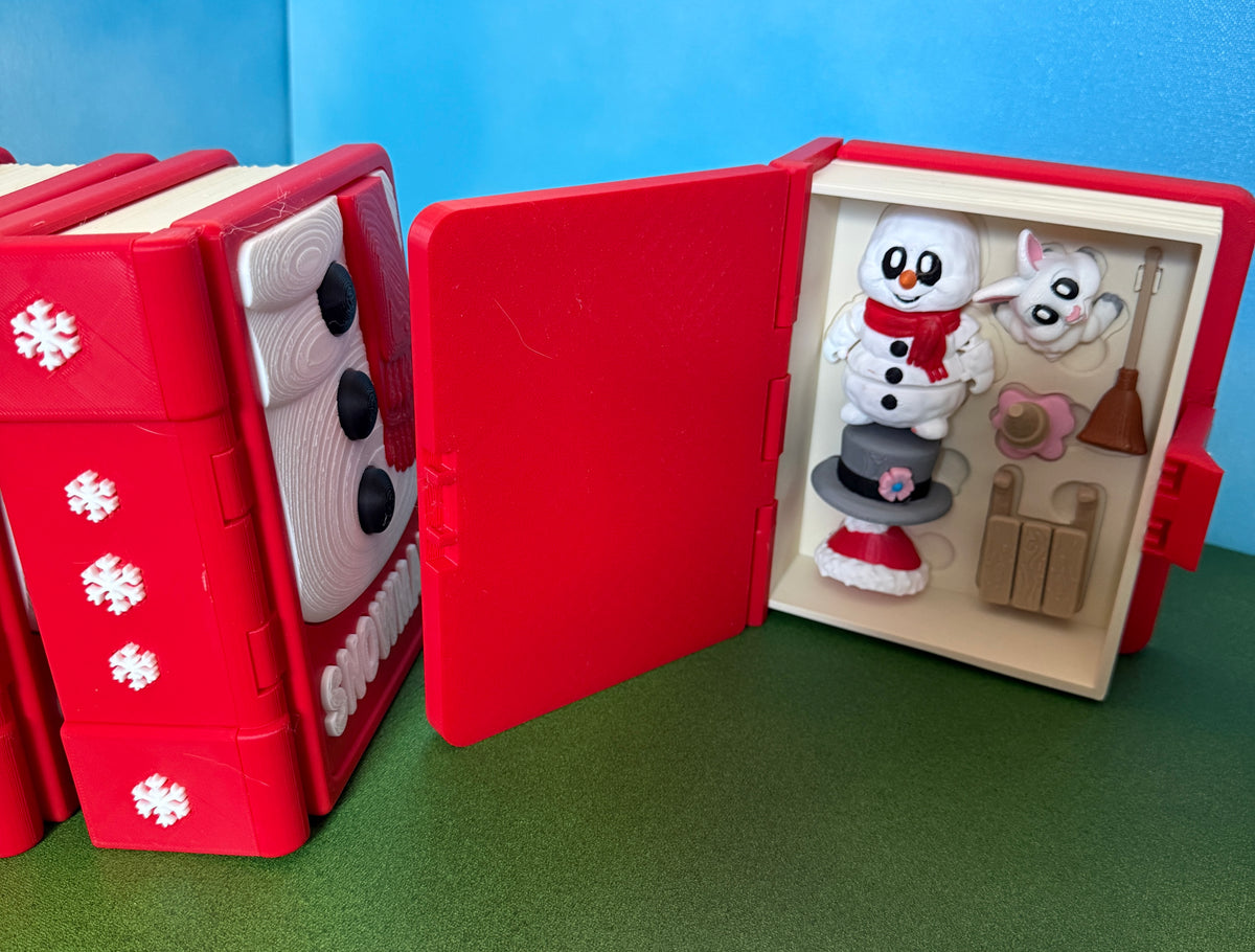 Snowman Storybook Play Set