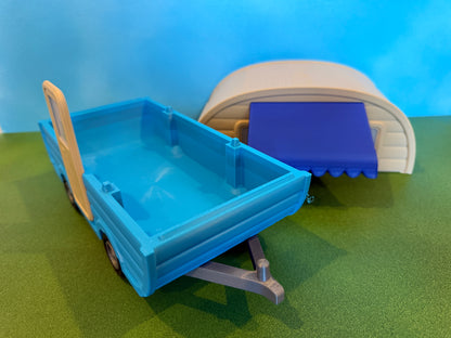 Camping Trailer Play Scene