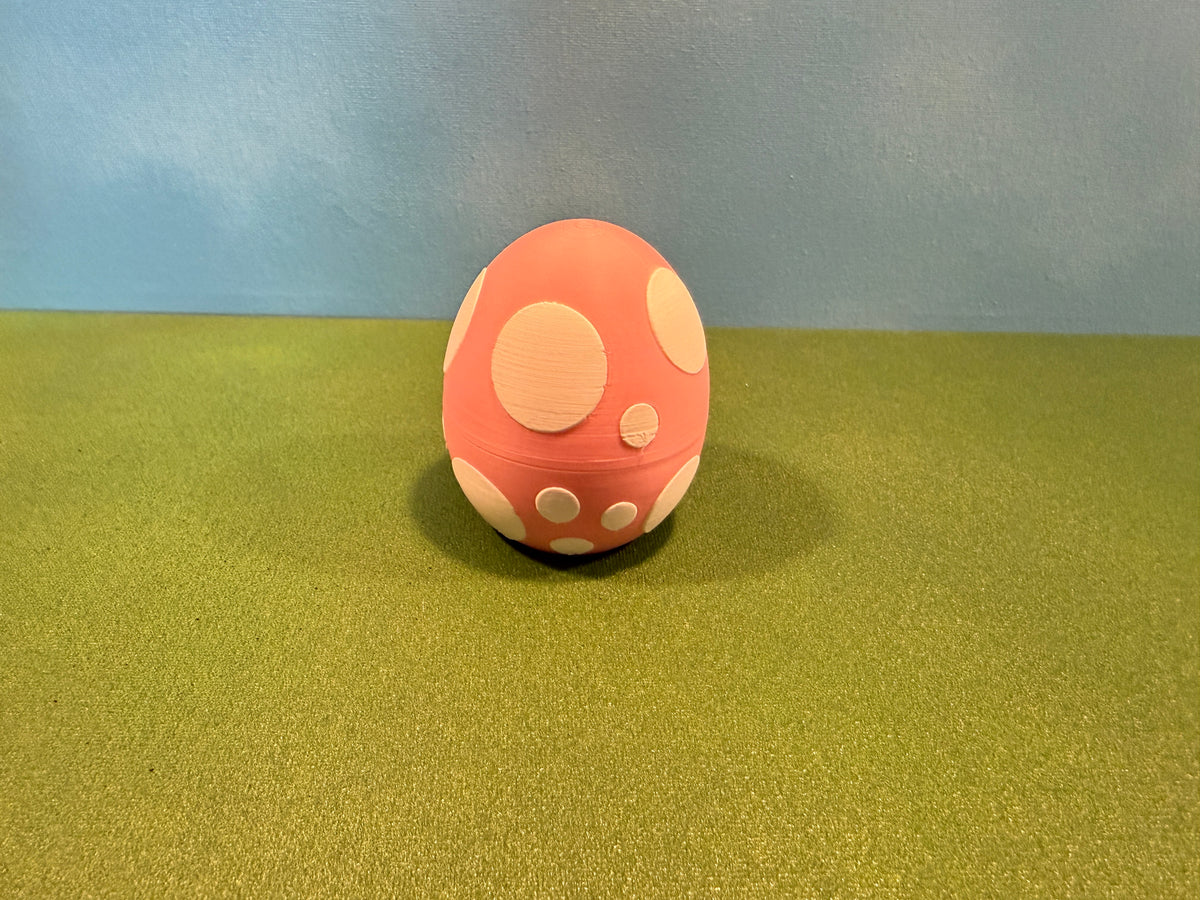 Pastel Poka Dot Easter Egg set ( Set of 3)