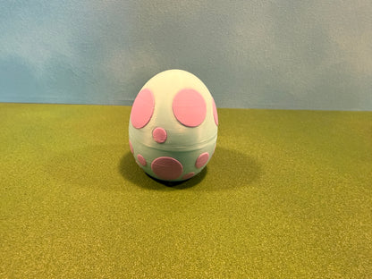 Pastel Poka Dot Easter Egg set ( Set of 3)
