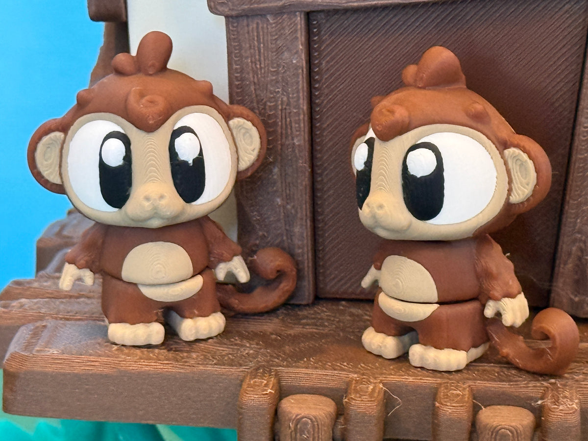 Monkey Three House Play Scene