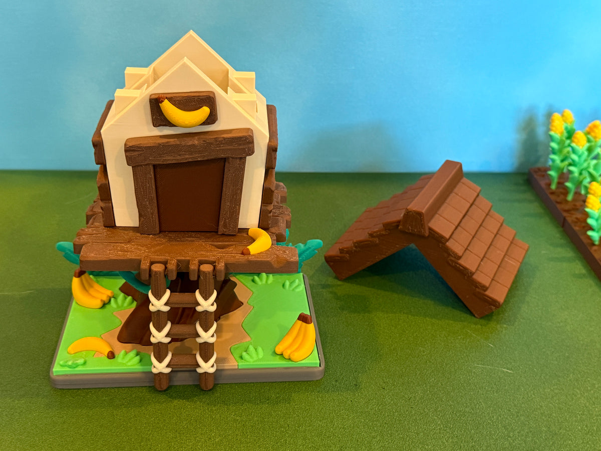 Monkey Three House Play Scene