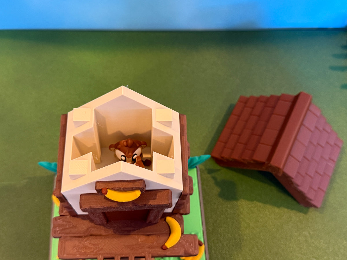 Monkey Three House Play Scene