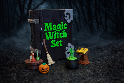 Magic Witch Storybook Play Set
